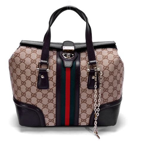 bauletto gucci nero stoffa|borse bauletto donna.